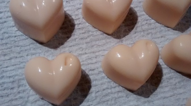 Handmade Candy Hearts for My Sweethearts – Molded White Chocolate Hearts