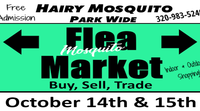 October Flea Market – Buy, Sell Trade – All vendors welcome!  